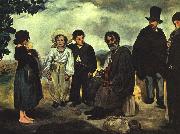 The Old Musician Edouard Manet